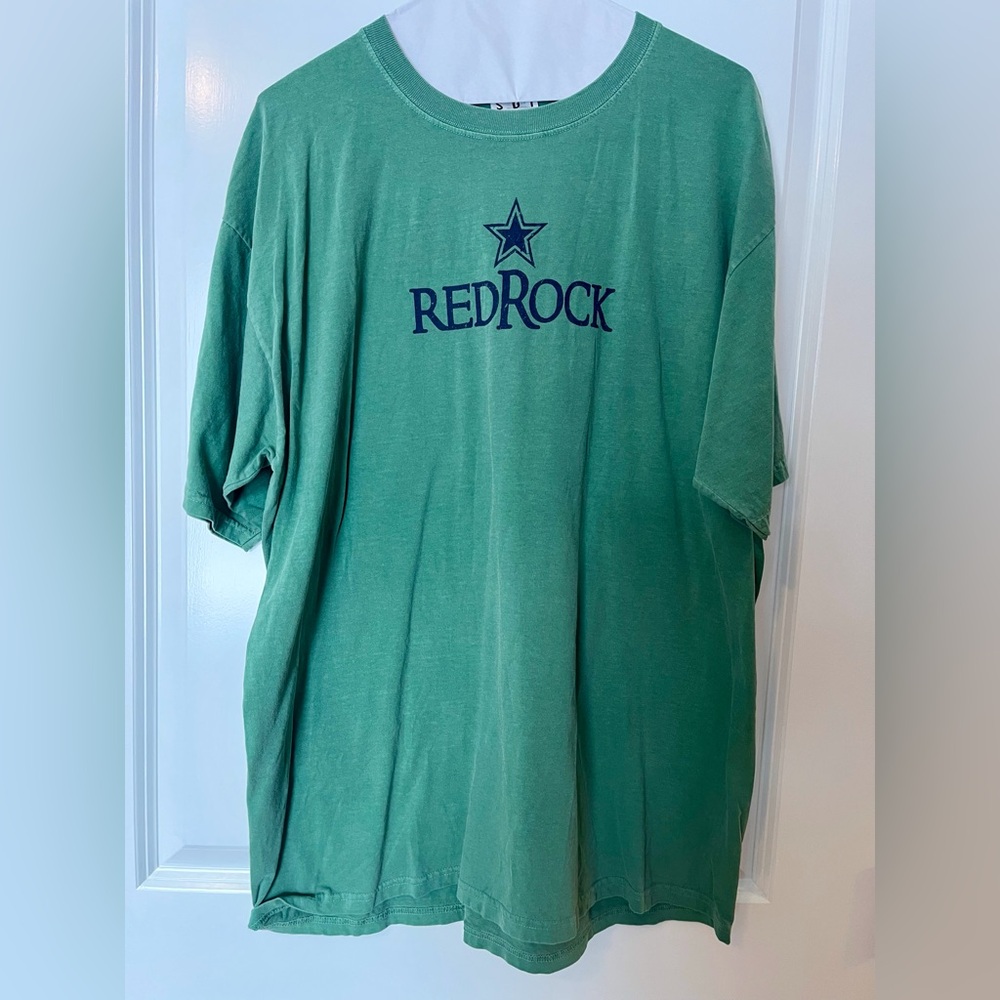 RedRockBrewery Teal Green Short Sleeve Men's Tee